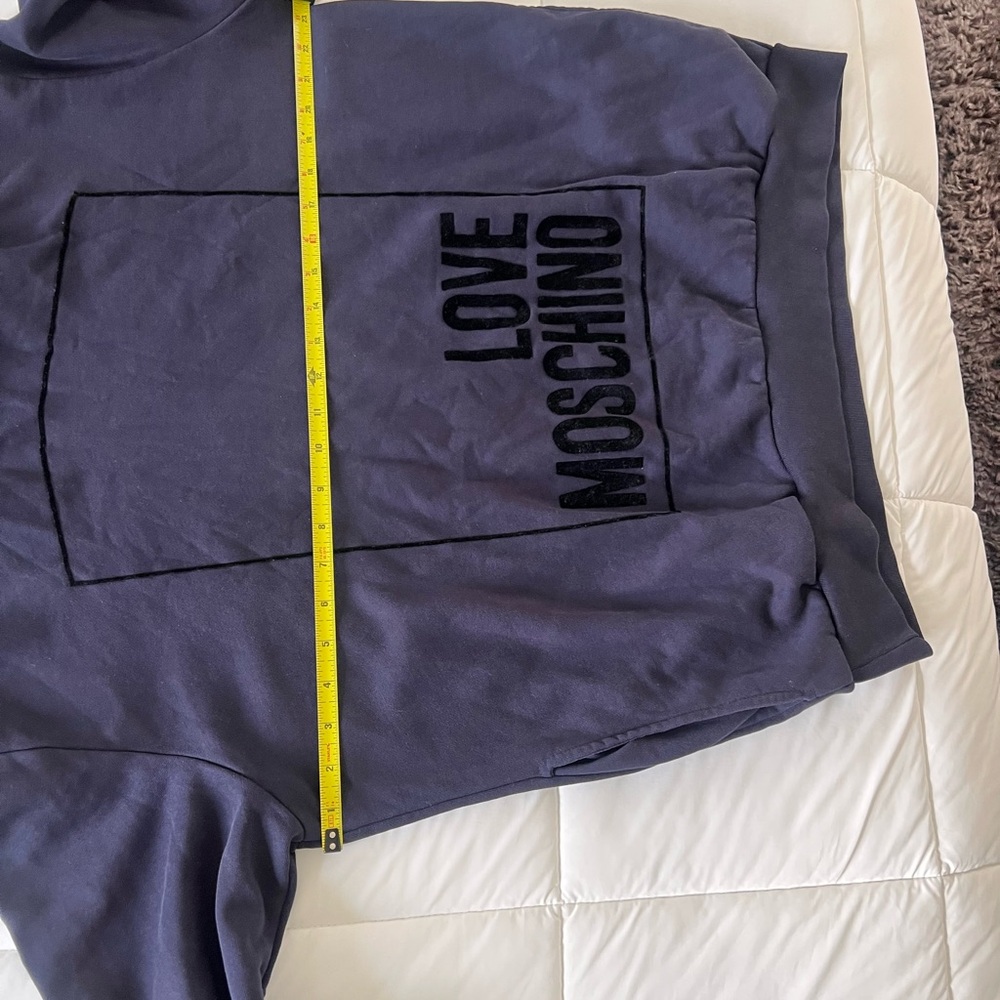 Love Moschino Navy and Yellow Tape Measure
